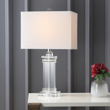 Ophelia 23.5" Crystal LED Table Lamp - JONATHAN Y